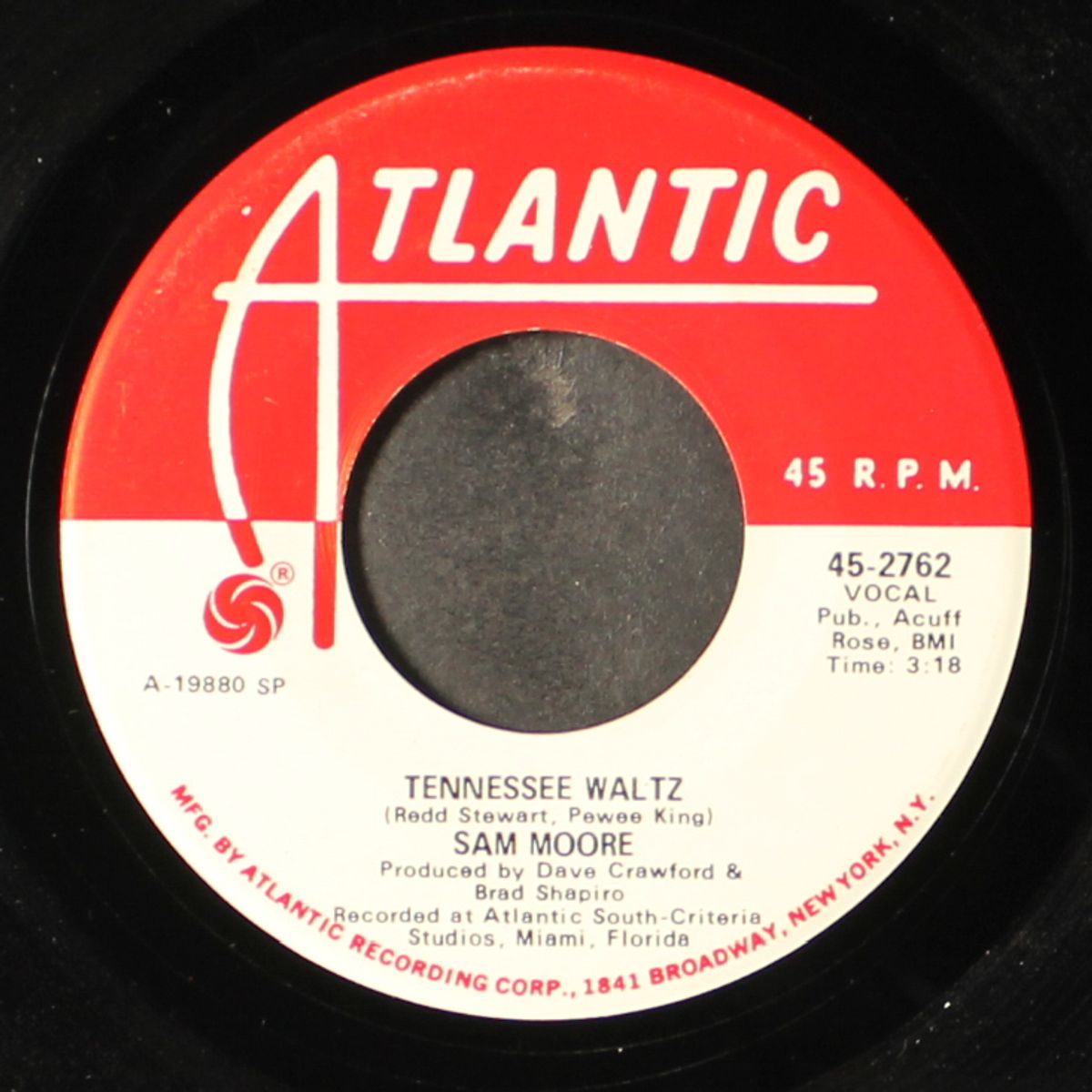 tennessee waltz / same by SAM MOORE