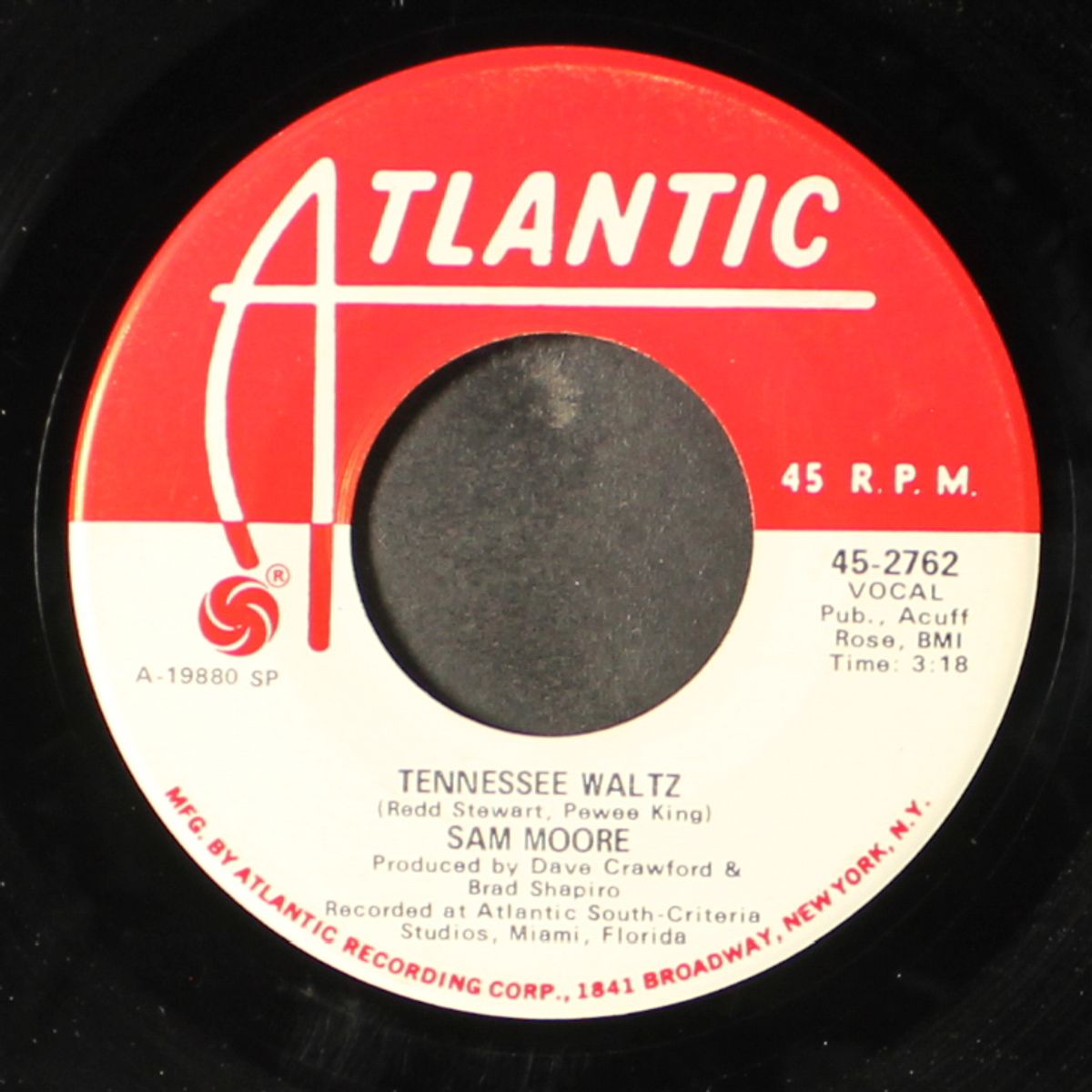 tennessee waltz / same by SAM MOORE