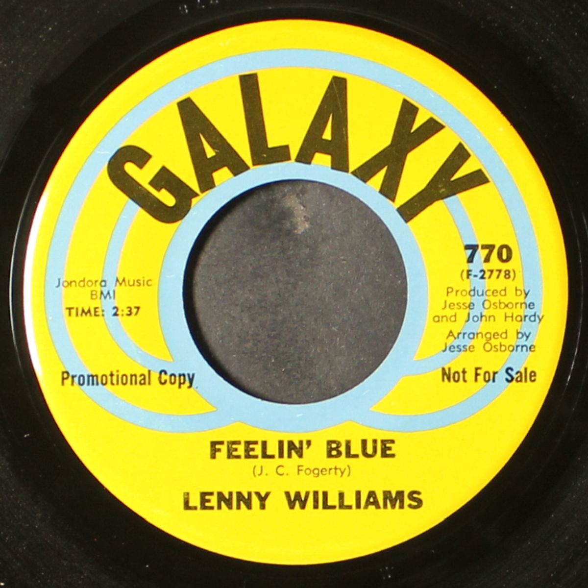 feelin' blue / same by LENNY WILLIAMS