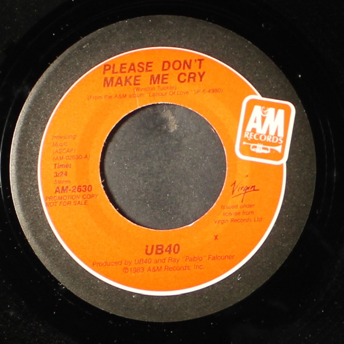 please don't make me cry / same by UB40