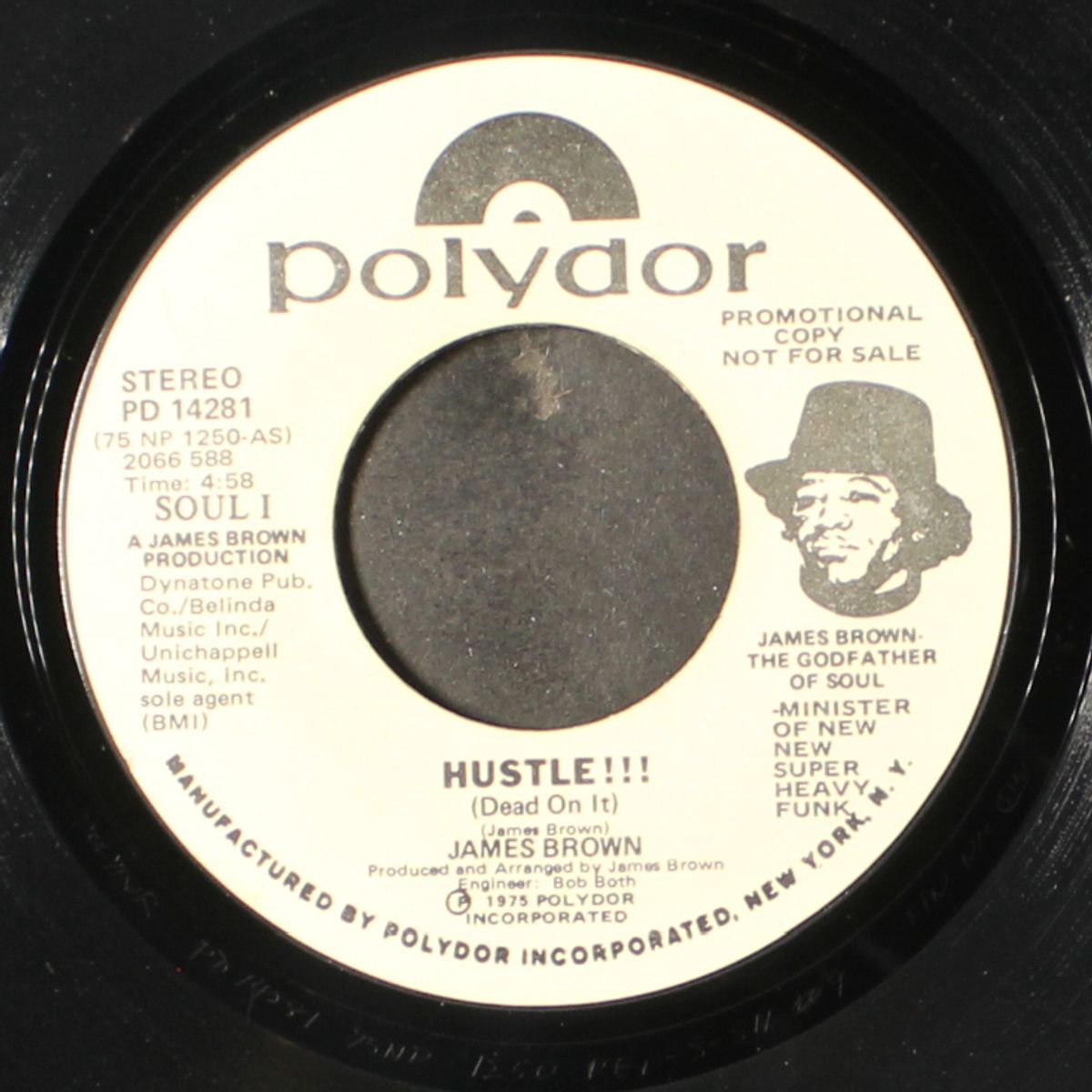 hustle! / mono by JAMES BROWN