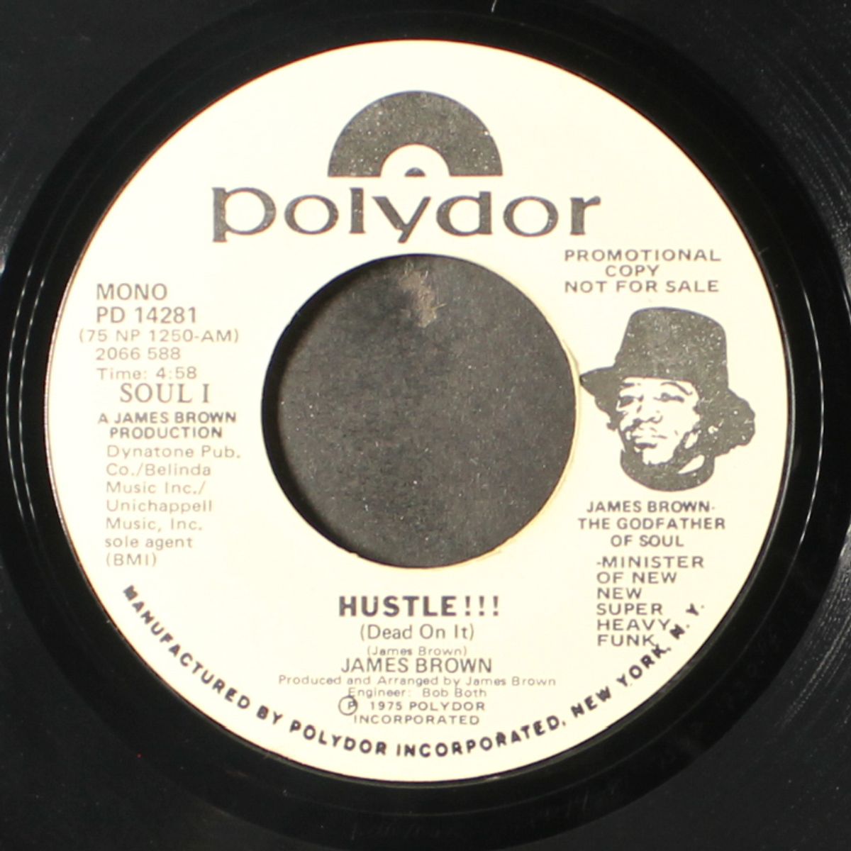 hustle! / mono by JAMES BROWN