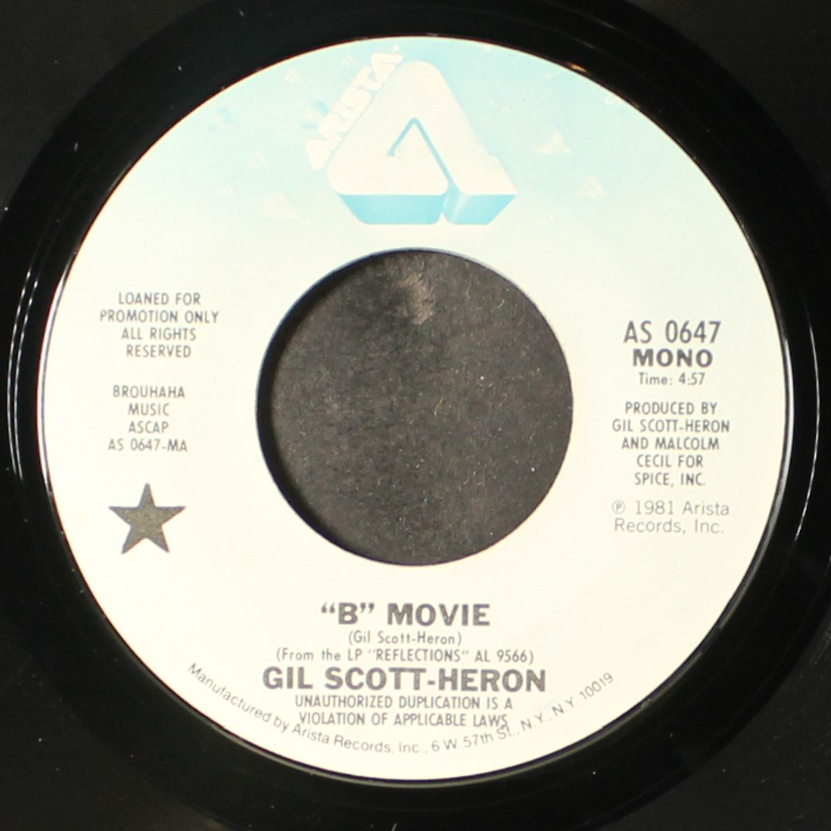 b movie / mono by GIL SCOTT-HERON