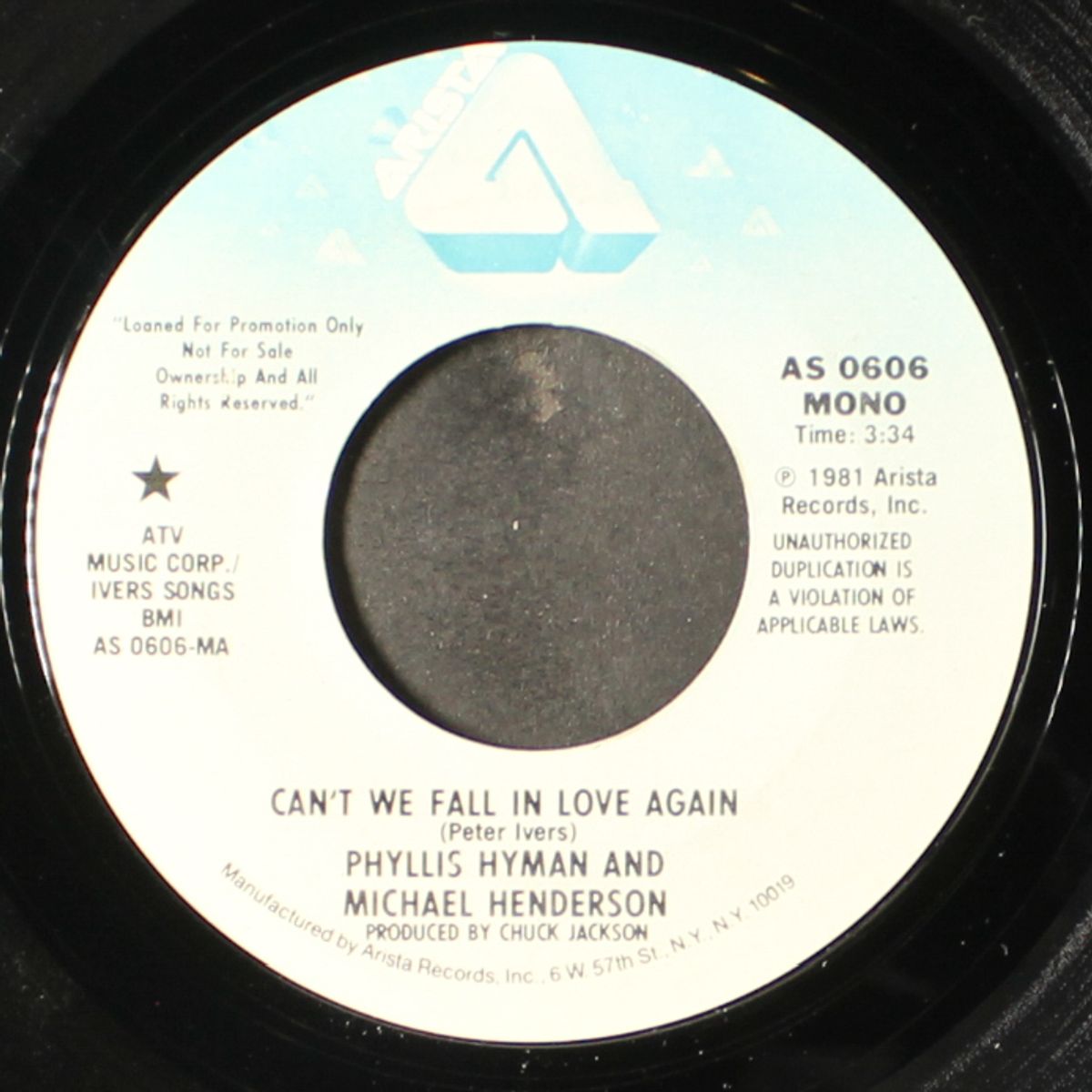can't we fall in love again / mono by PHYLLIS HYMAN & MICHAEL HENDERSON