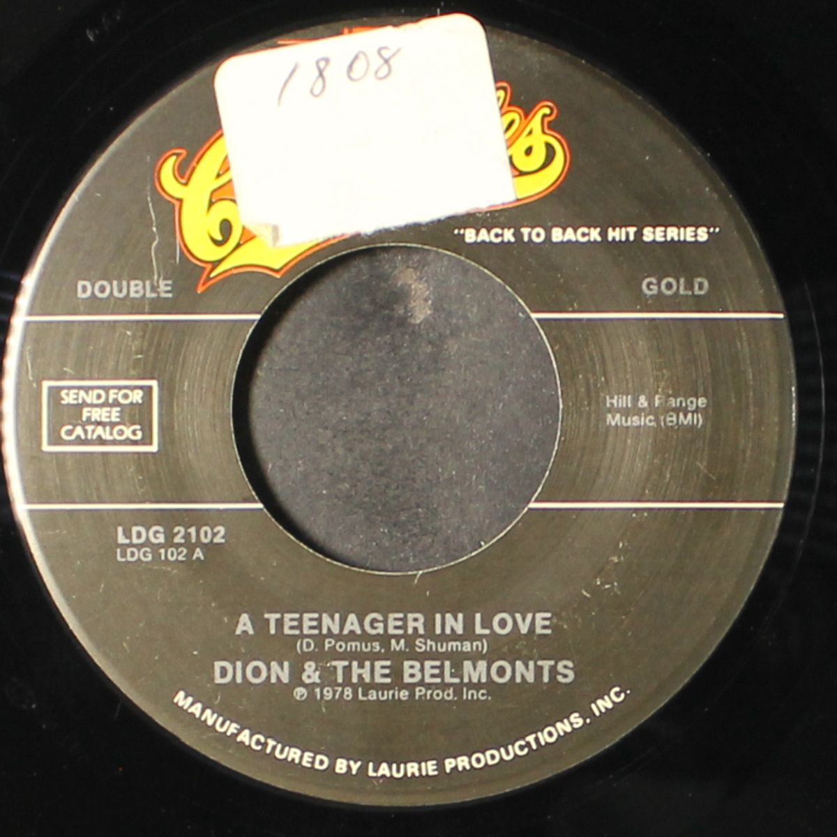 a teenager in love / a lover's prayer by DION & BELMONTS
