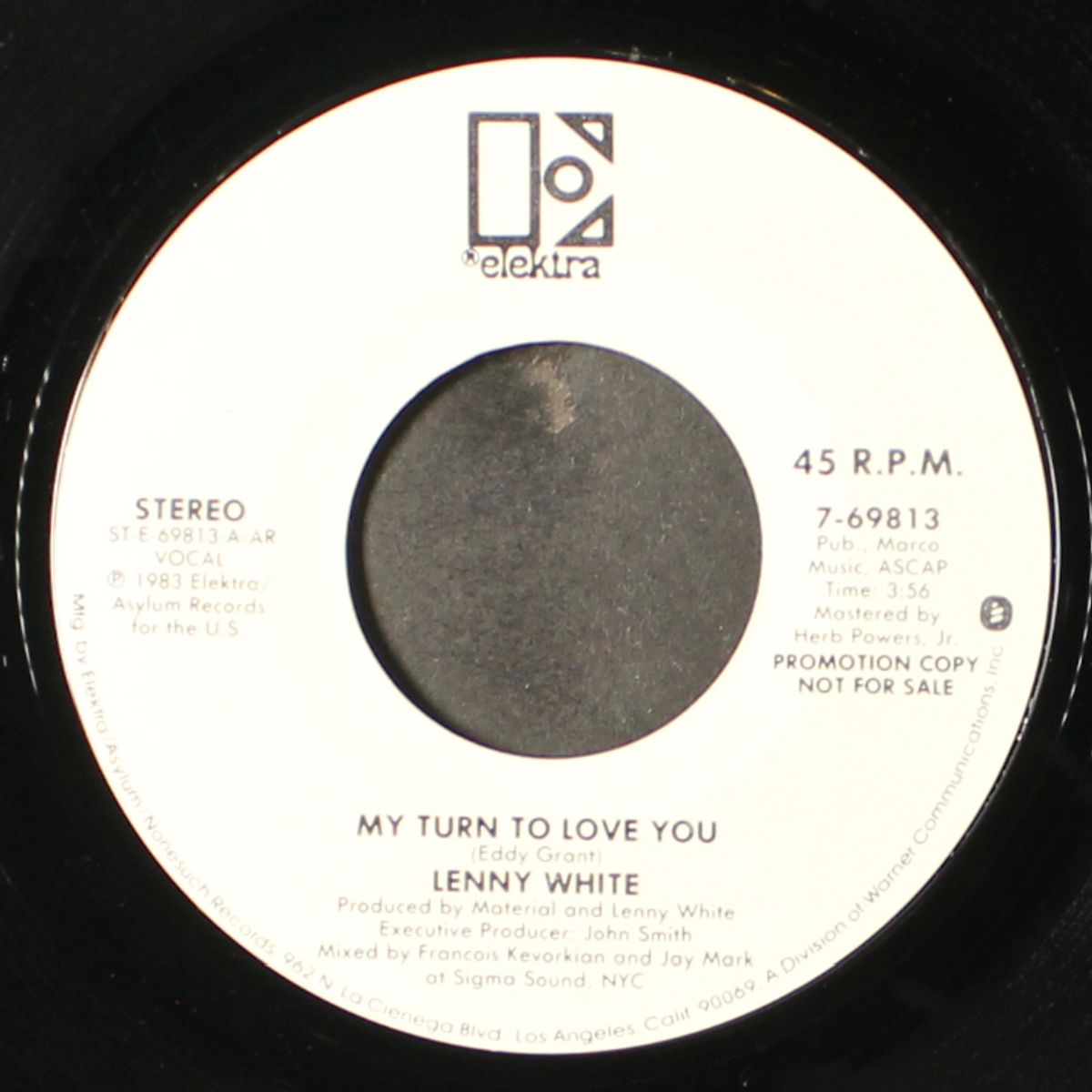 my turn to love you / same by LENNY WHITE