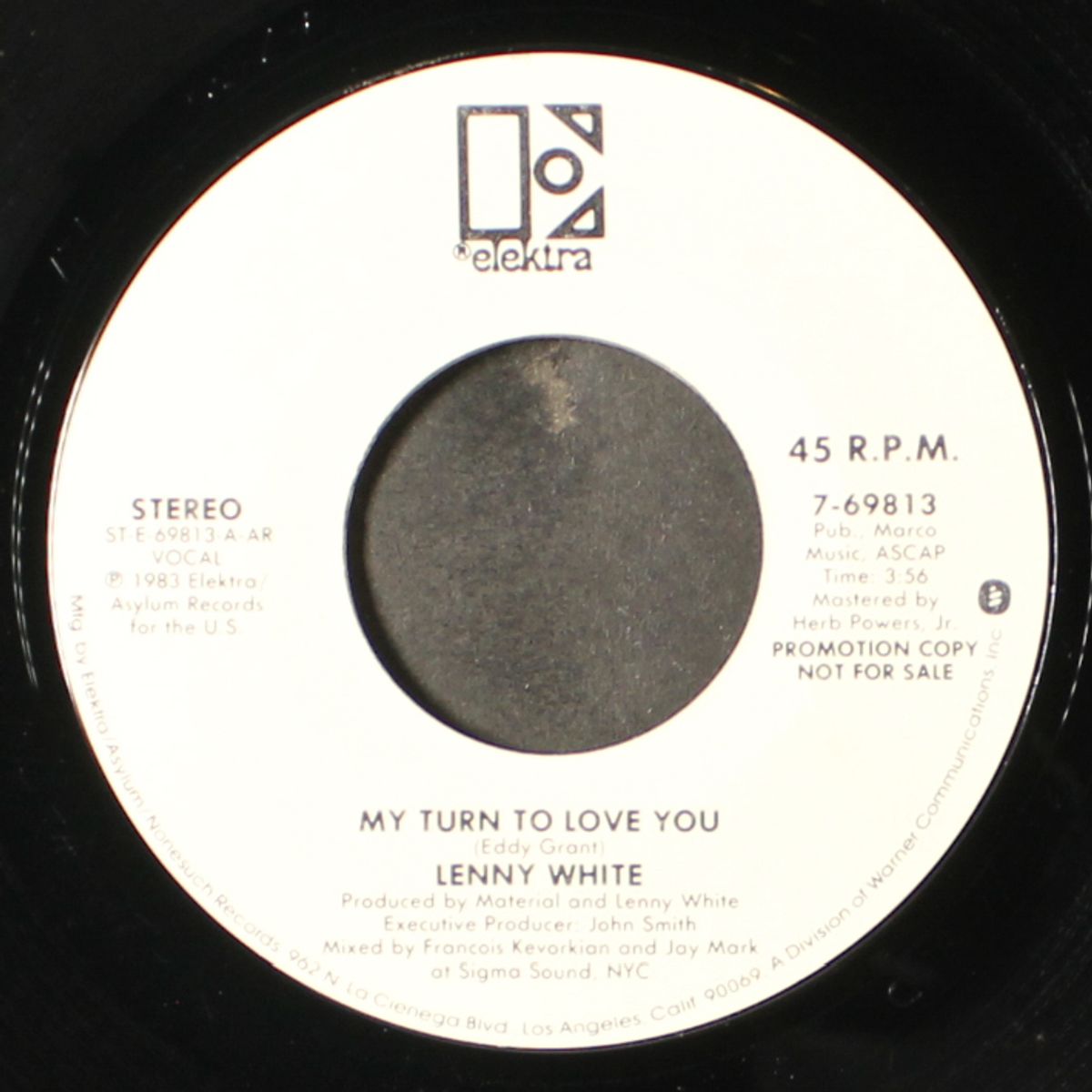 my turn to love you / same by LENNY WHITE