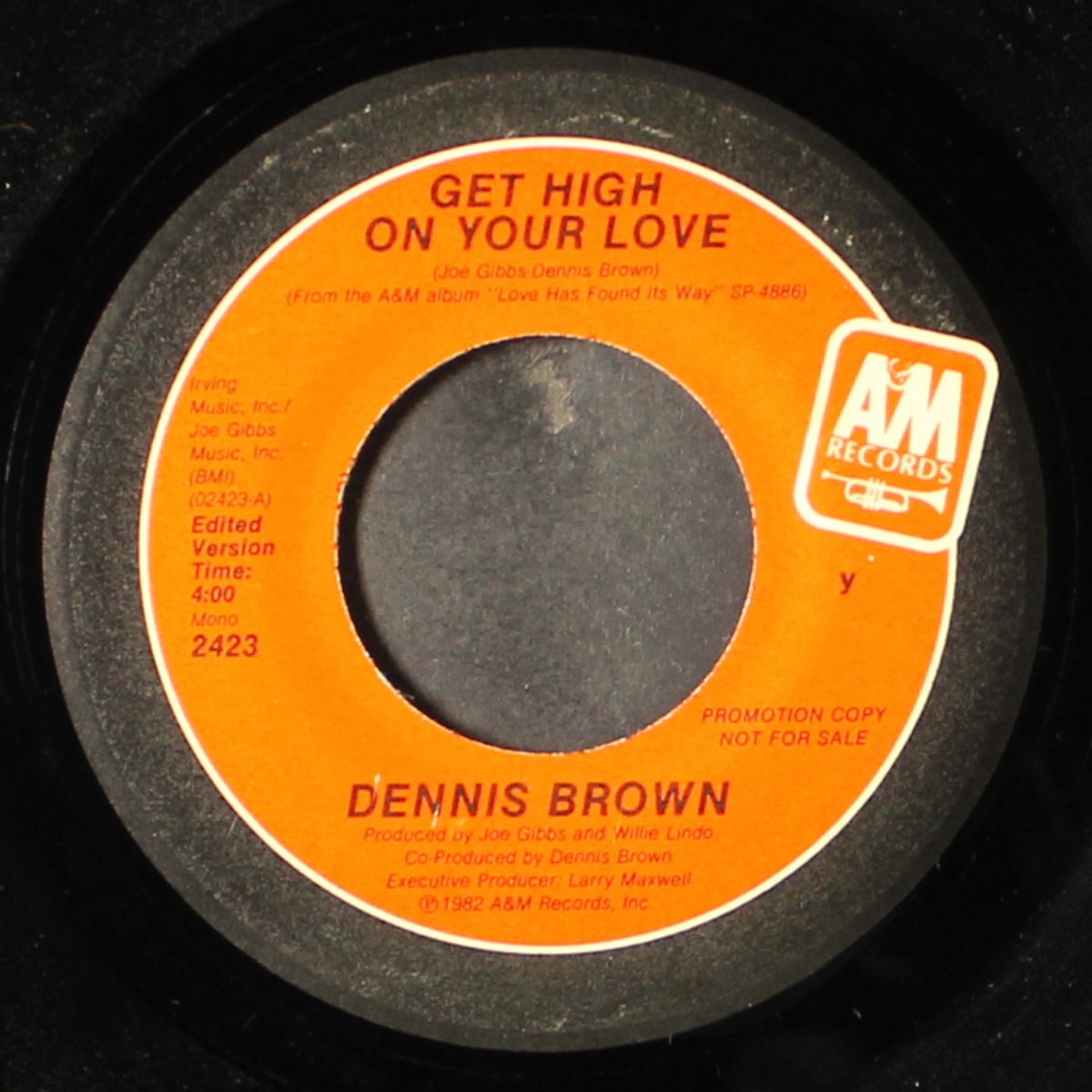 get high on your love / mono by DENNIS BROWN