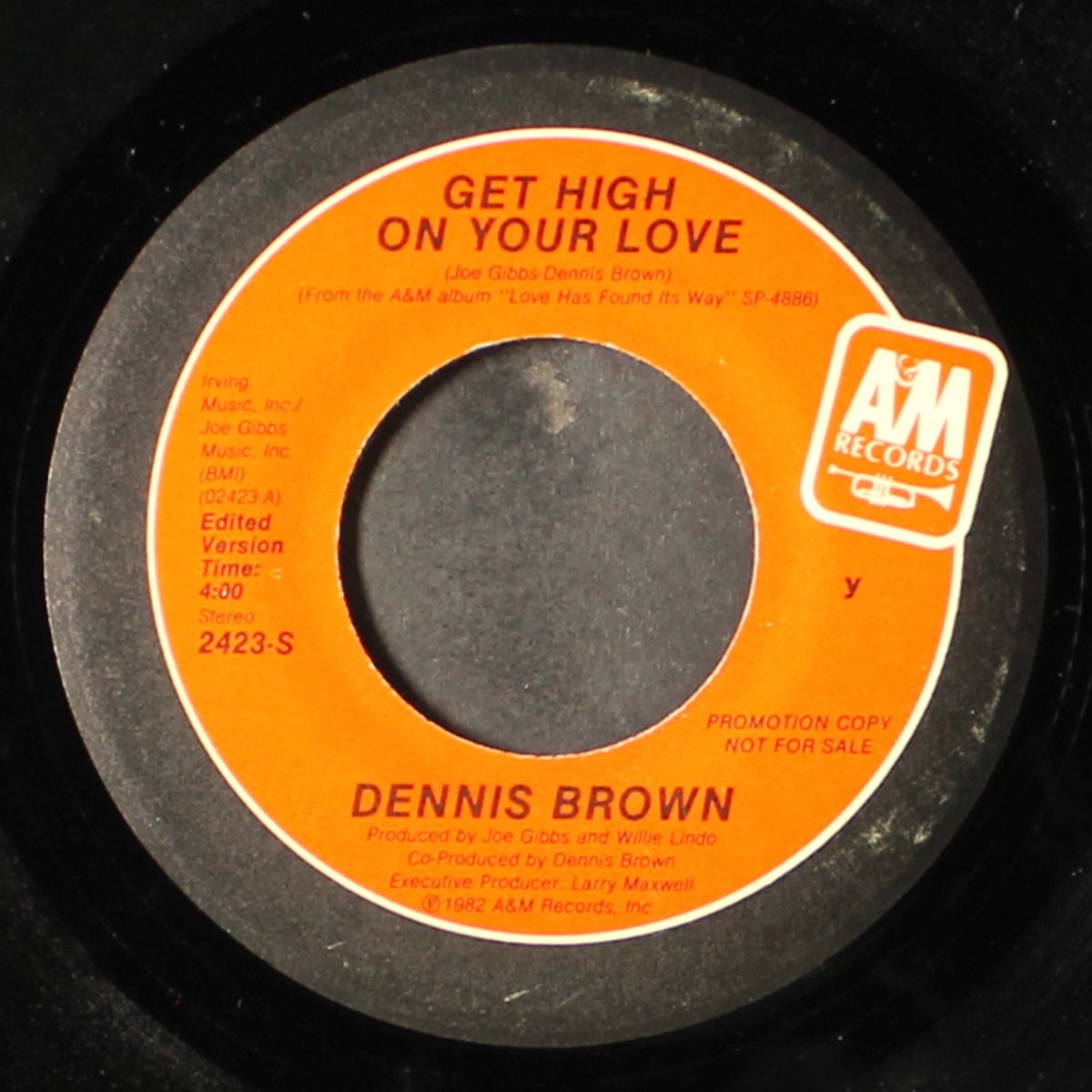 get high on your love / mono by DENNIS BROWN