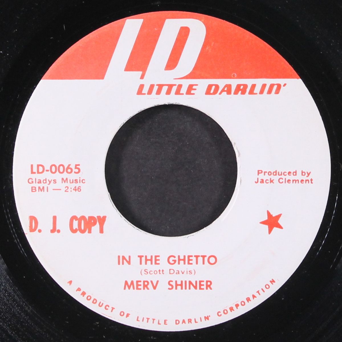 in the ghetto / el bandido by MERV SHINER