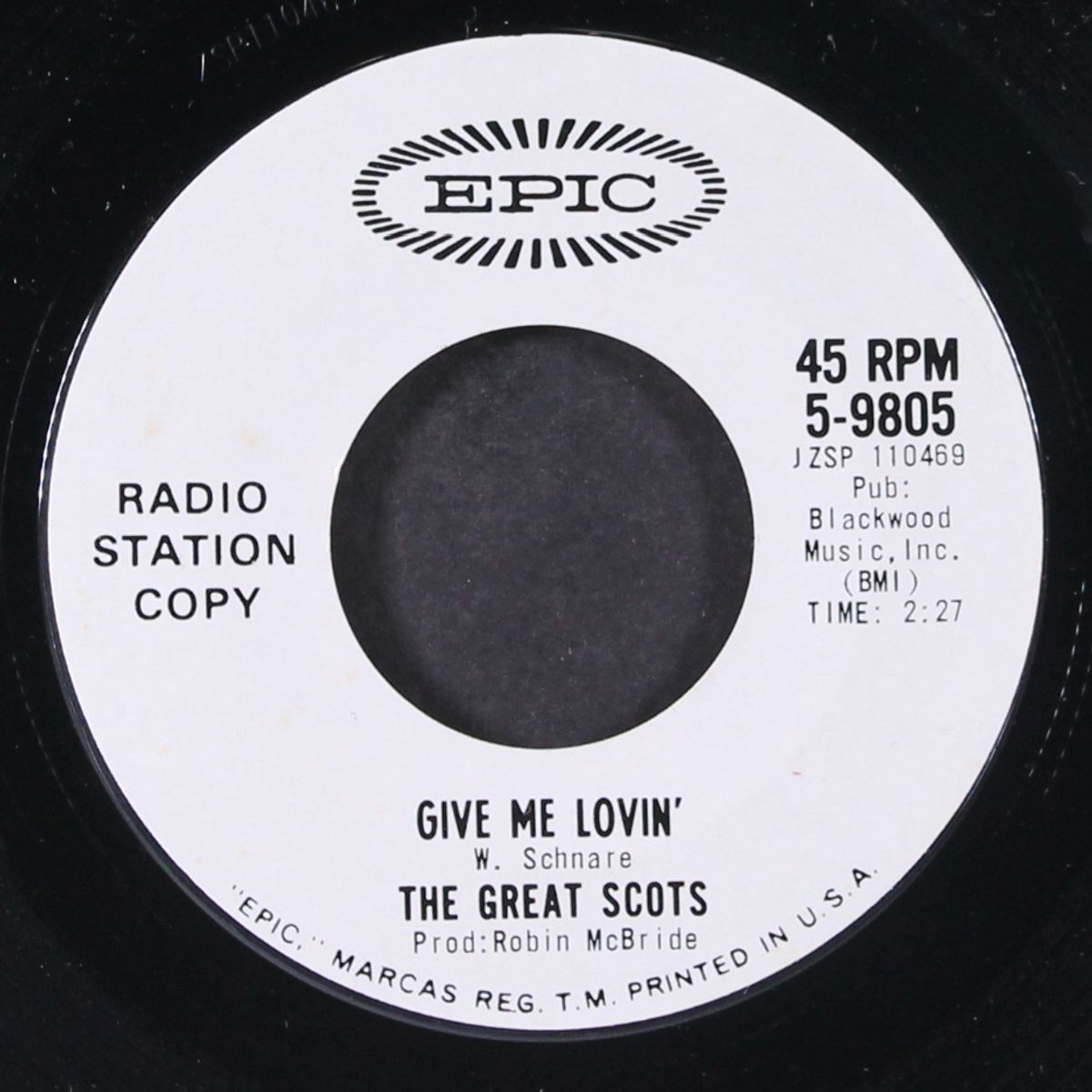 give me lovin' / don't want your love by GREAT SCOTS