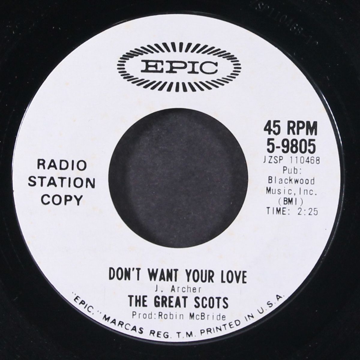 give me lovin' / don't want your love by GREAT SCOTS