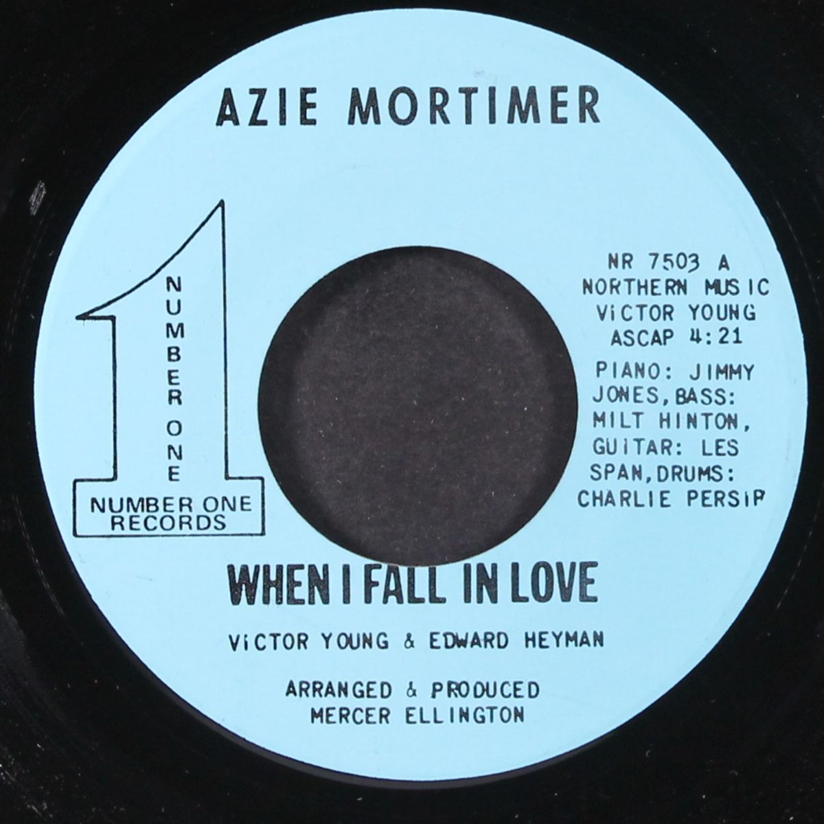 when i fall in love / cool it by AZIE MORTIMER