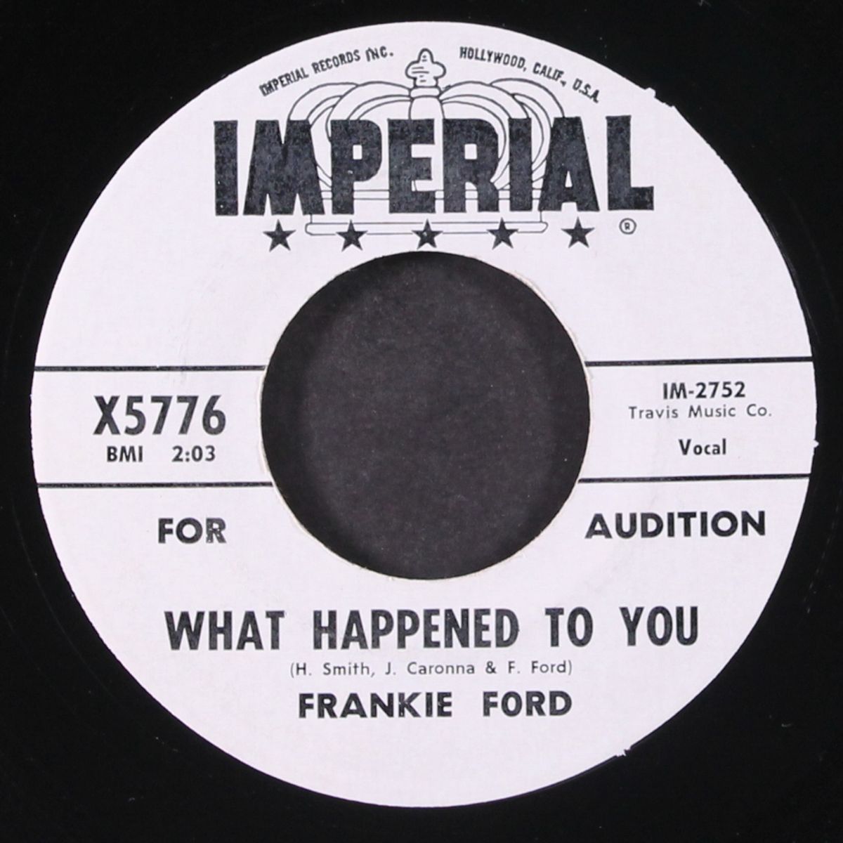 let 'em talk / what happened to you by FRANKIE FORD