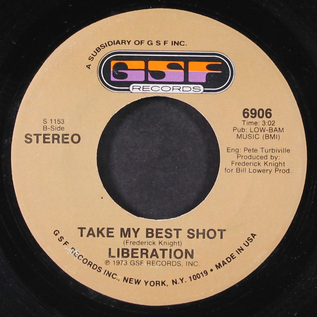 take my best shot / don't spread your love around by LIBERATION
