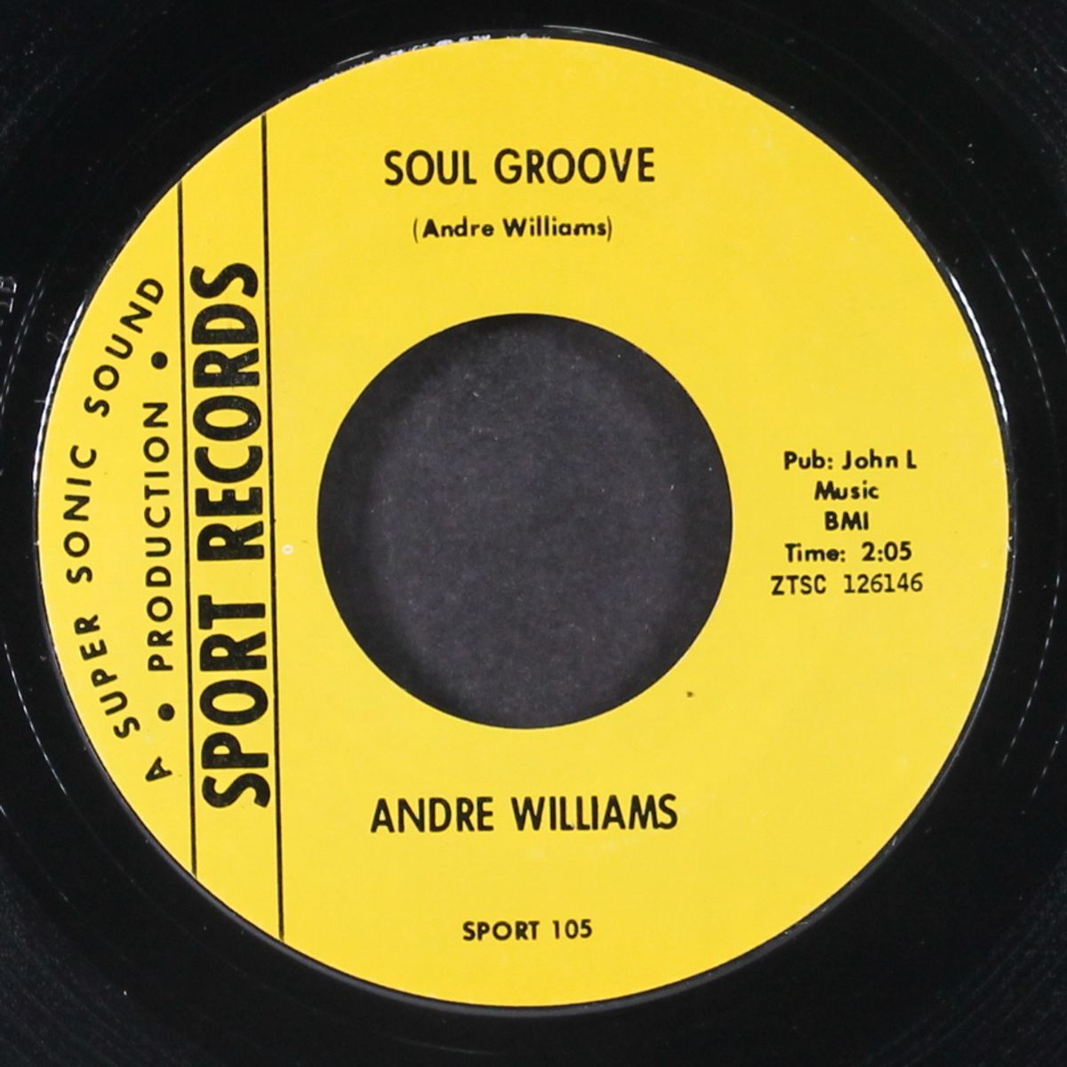 pearl time / soul groove by ANDRE WILLIAMS