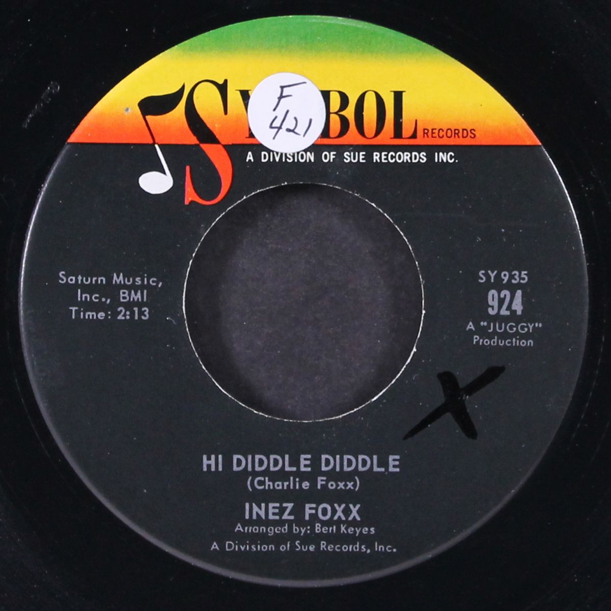 hi diddle diddle / talk with me by INEZ FOXX