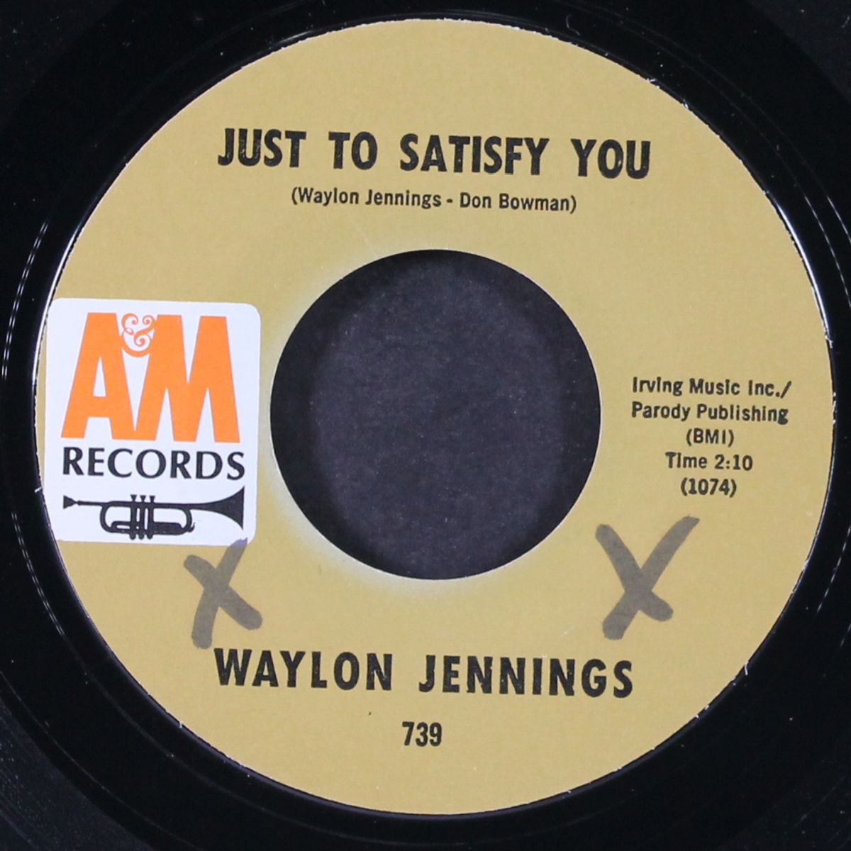 four strong winds / just to satisfy you by WAYLON JENNINGS
