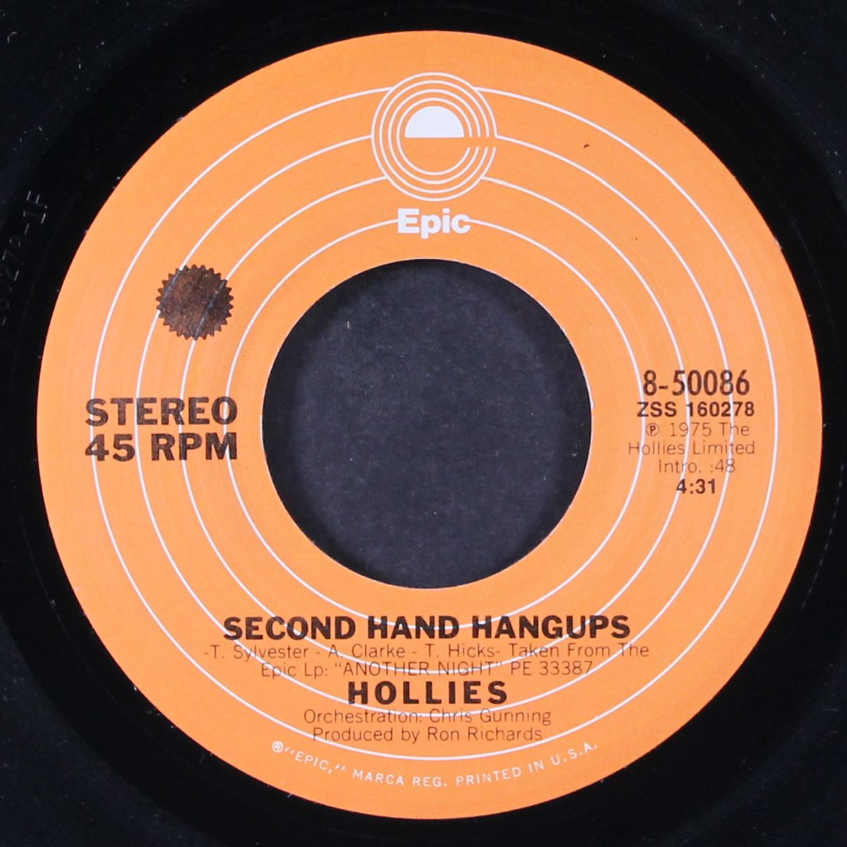 sandy / second hand hangups by HOLLIES
