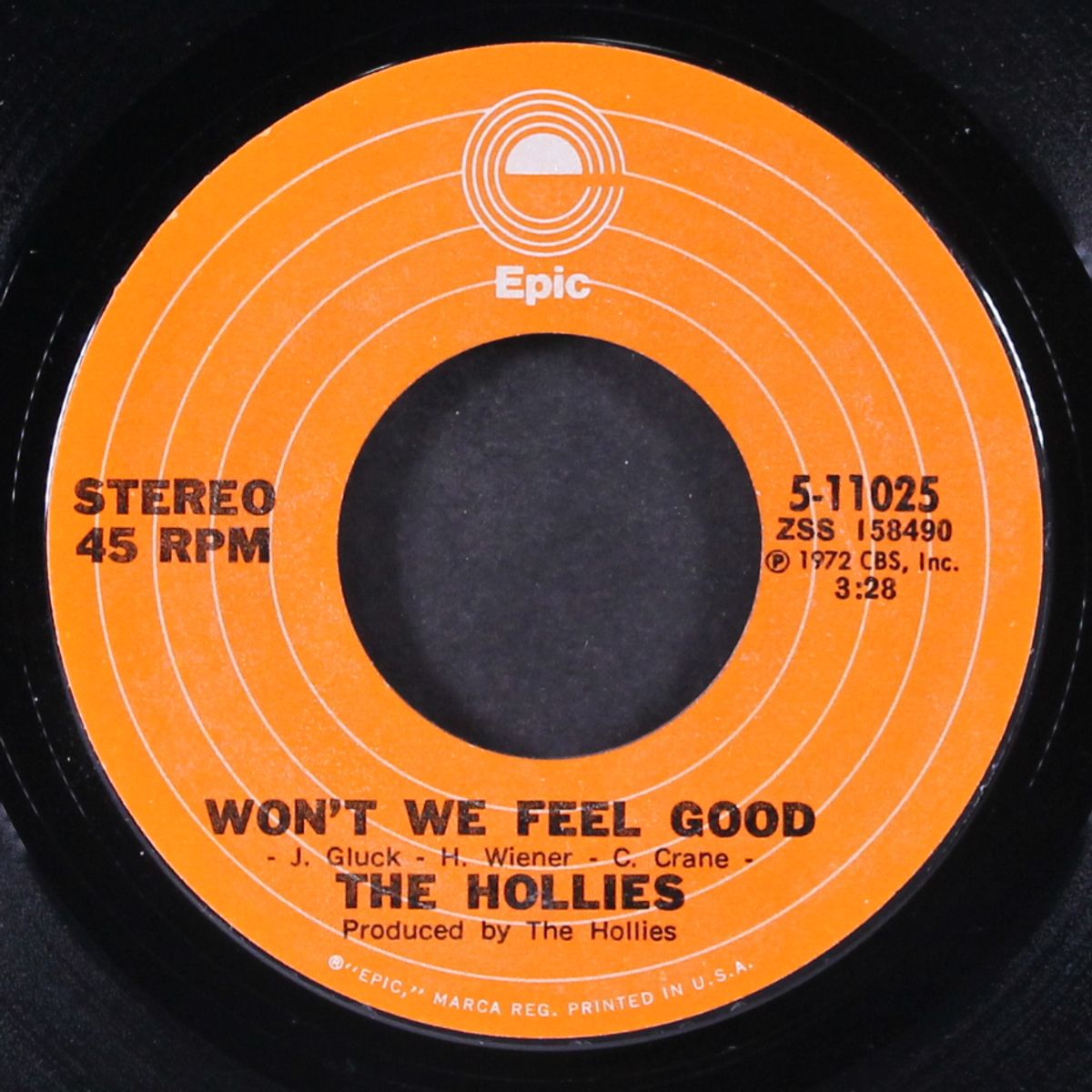 slow down / won't we feel good by HOLLIES