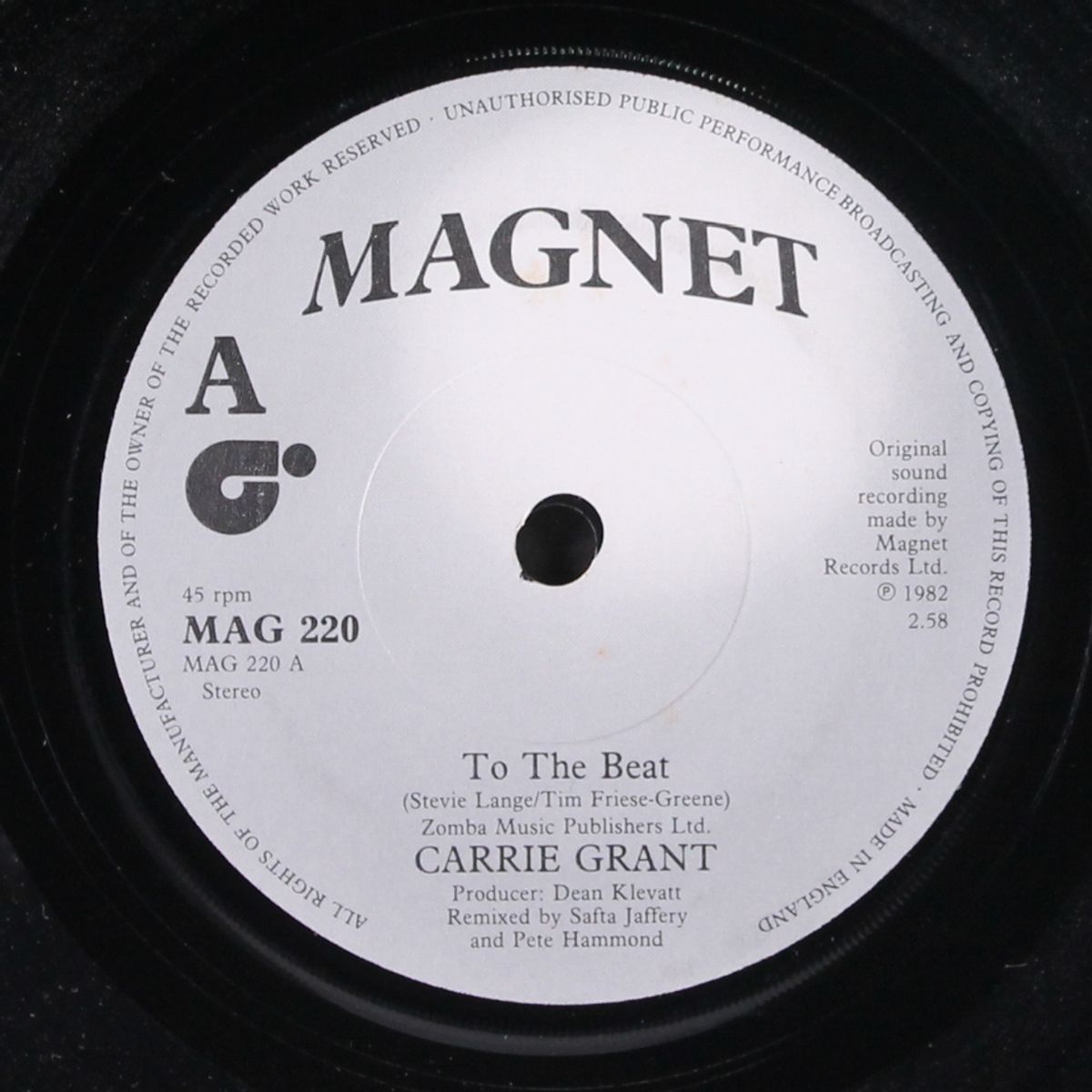 to the beat by CARRIE GRANT