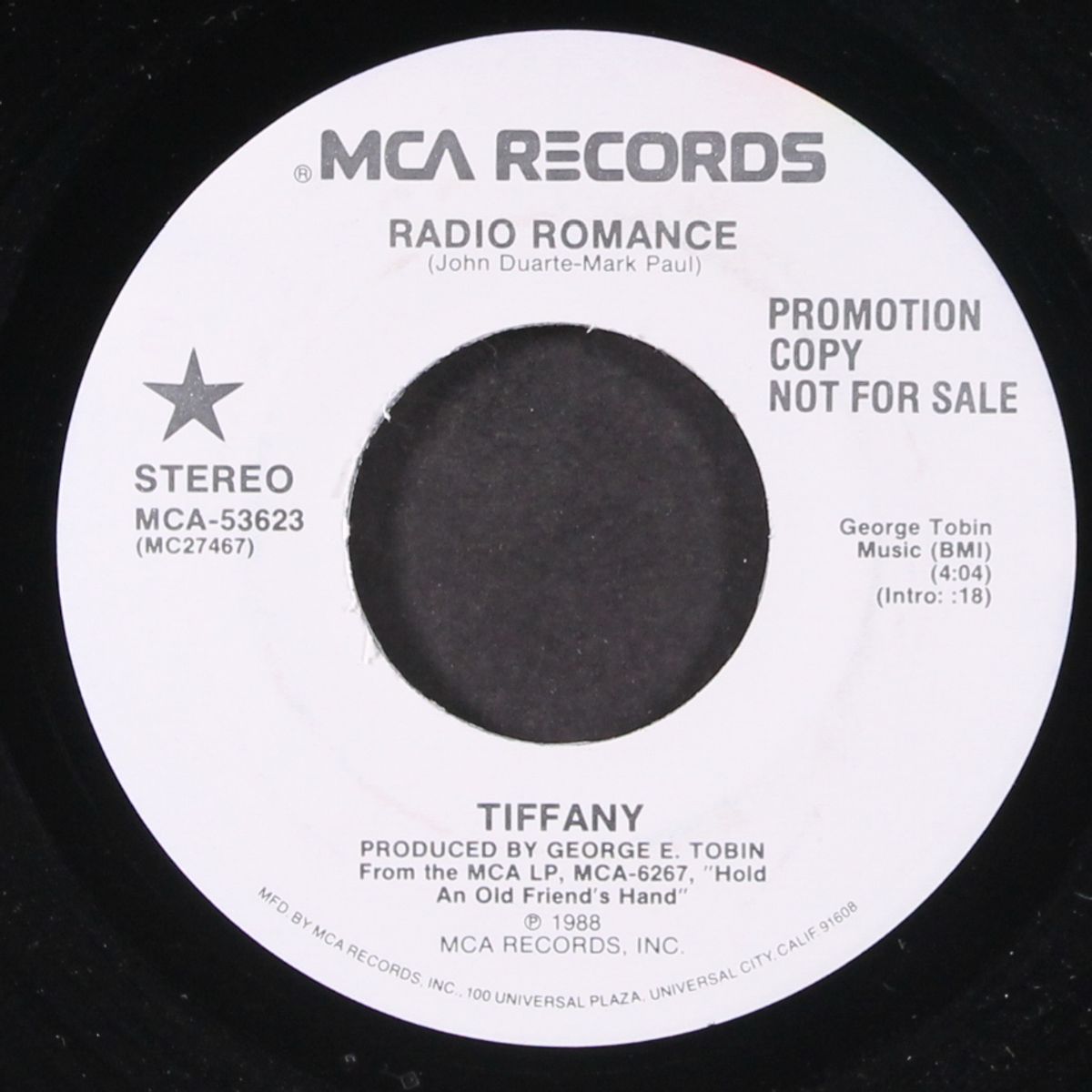 radio romance by TIFFANY