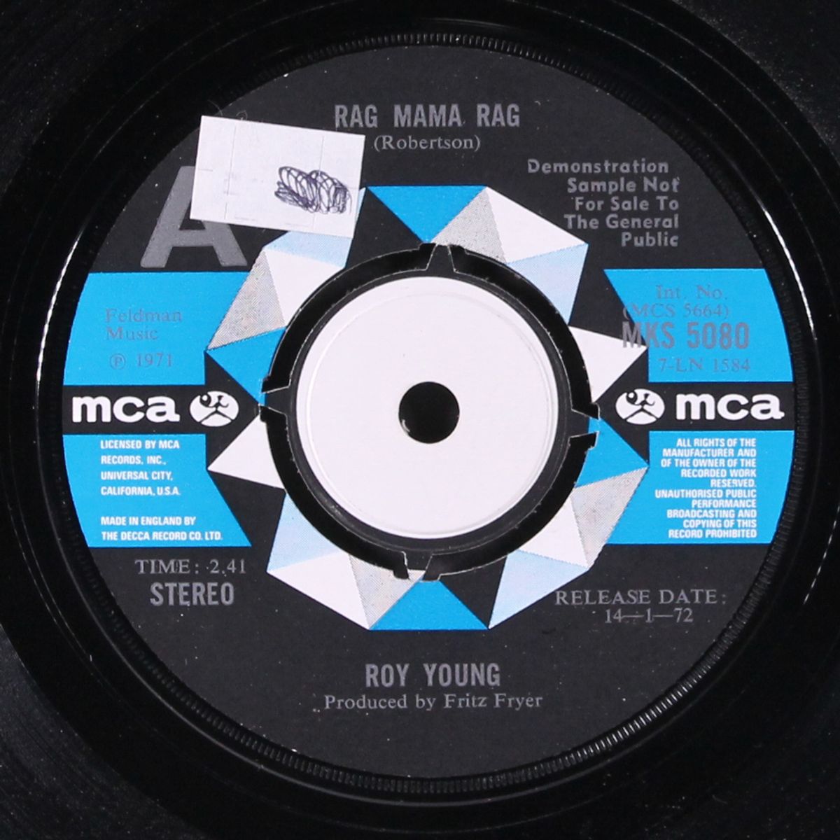 rag mama rag by ROY YOUNG
