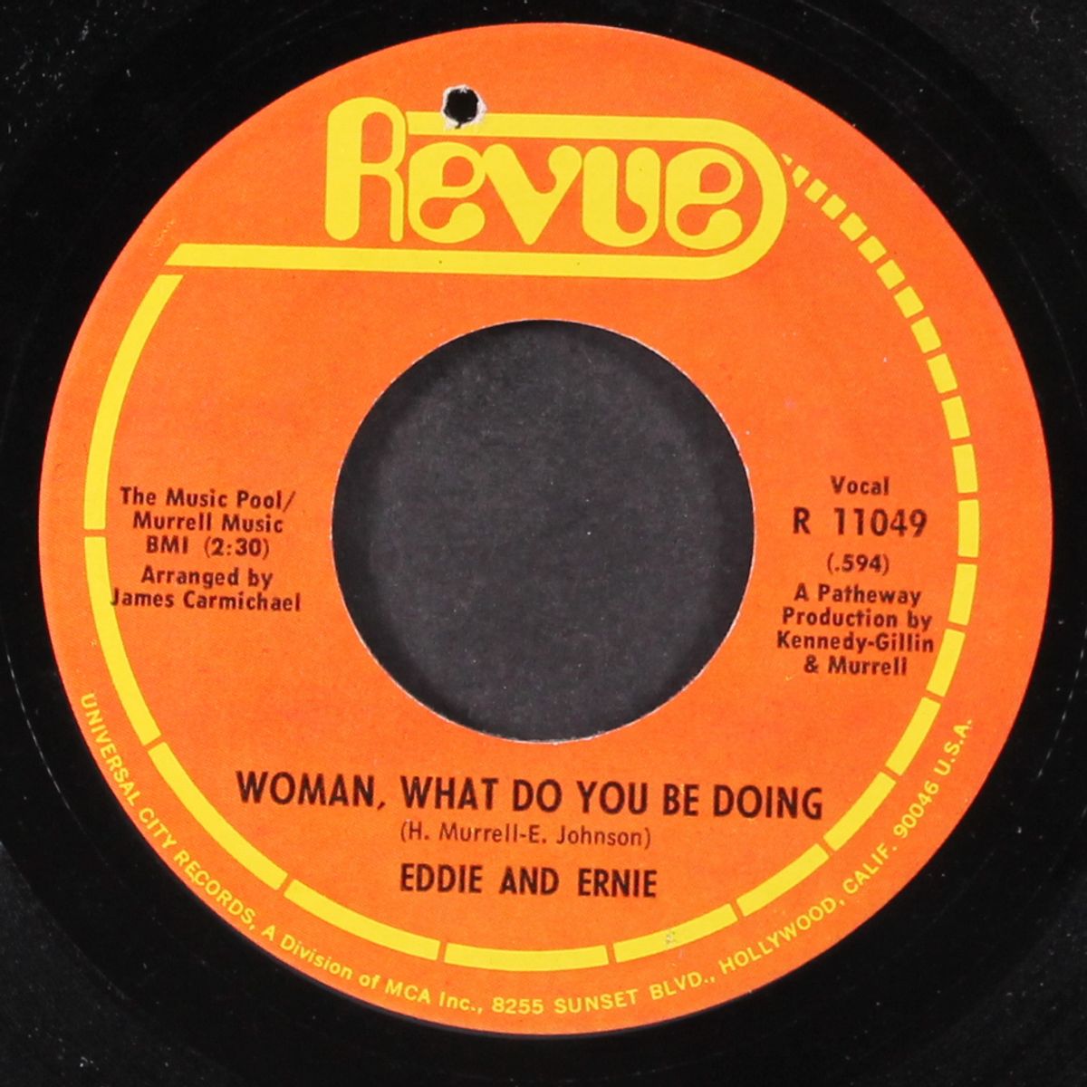 thanks for yesterday / woman, what do you be doing by EDDIE & ERNIE