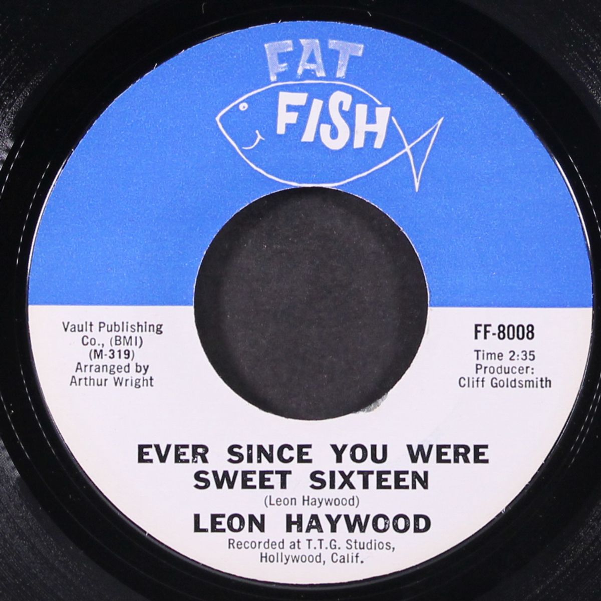 skate a while / ever since you were sweet sixteen by LEON HAYWOOD
