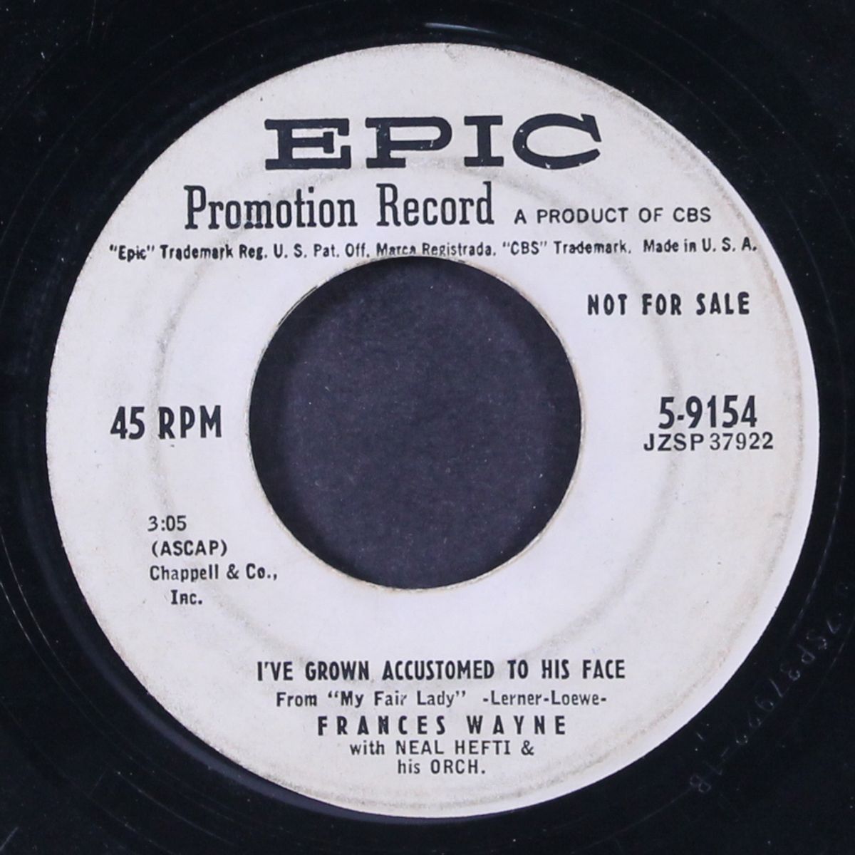 i've grown accustomed to his face / alone in new orleans by FRANCES WAYNE
