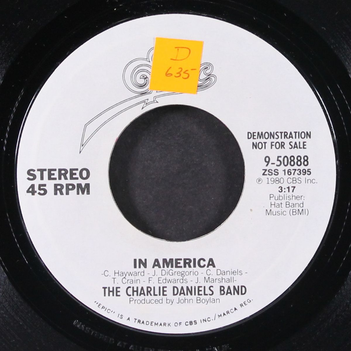 in america / same by CHARLIE DANIELS BAND