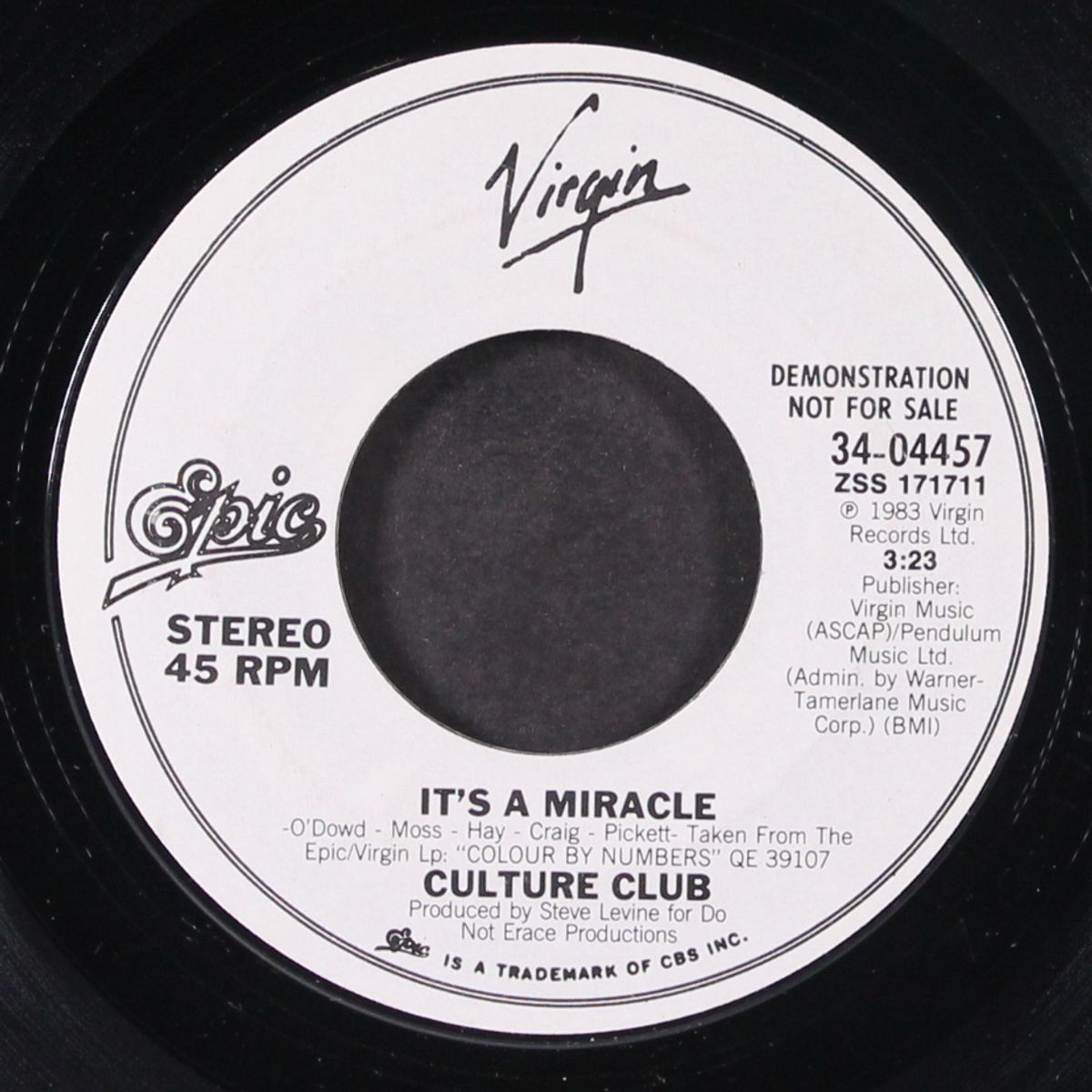 it's a miracle by CULTURE CLUB