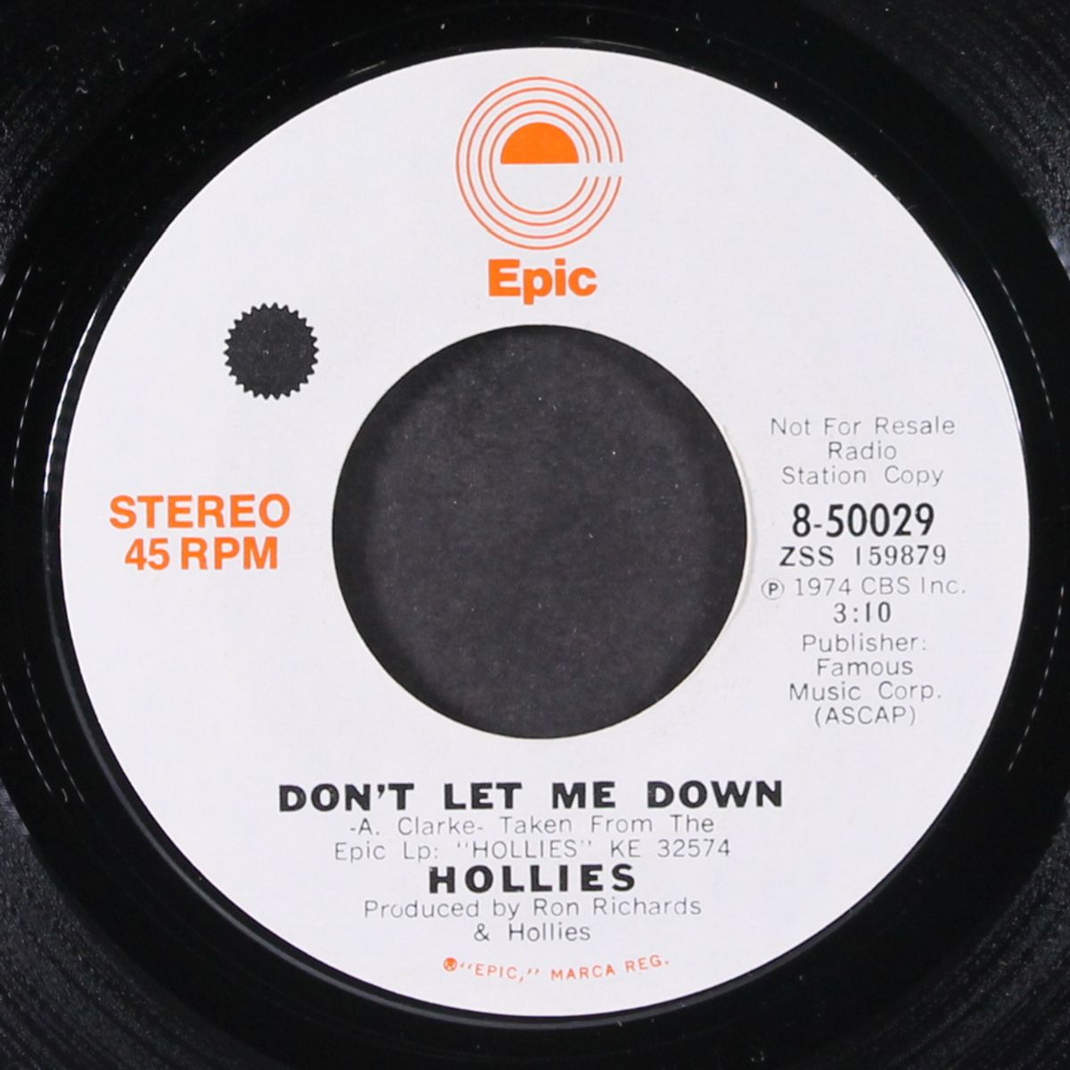don't let me down / mono by HOLLIES