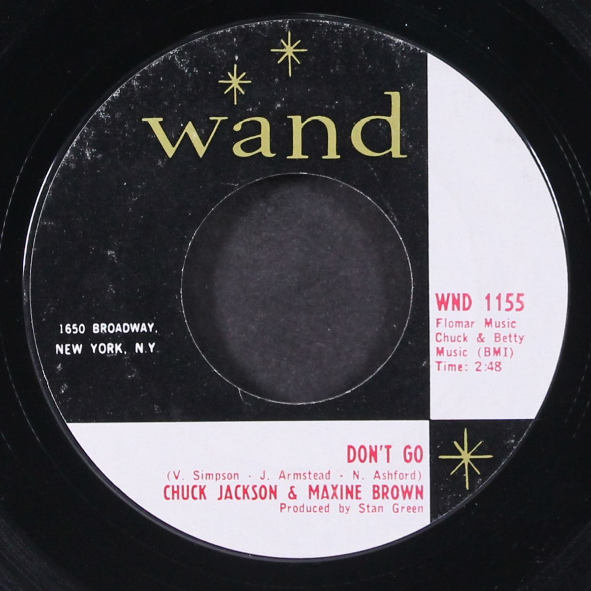 daddy's home / don't go by CHUCK JACKSON & MAXINE BROWN