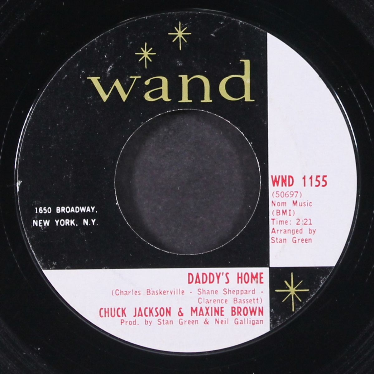 daddy's home / don't go by CHUCK JACKSON & MAXINE BROWN