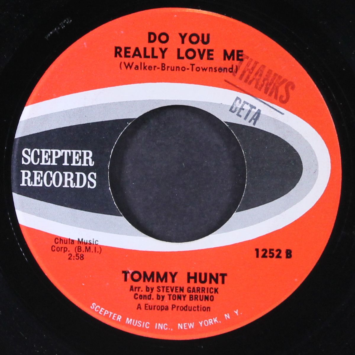 son, my son / do you really love me by TOMMY HUNT