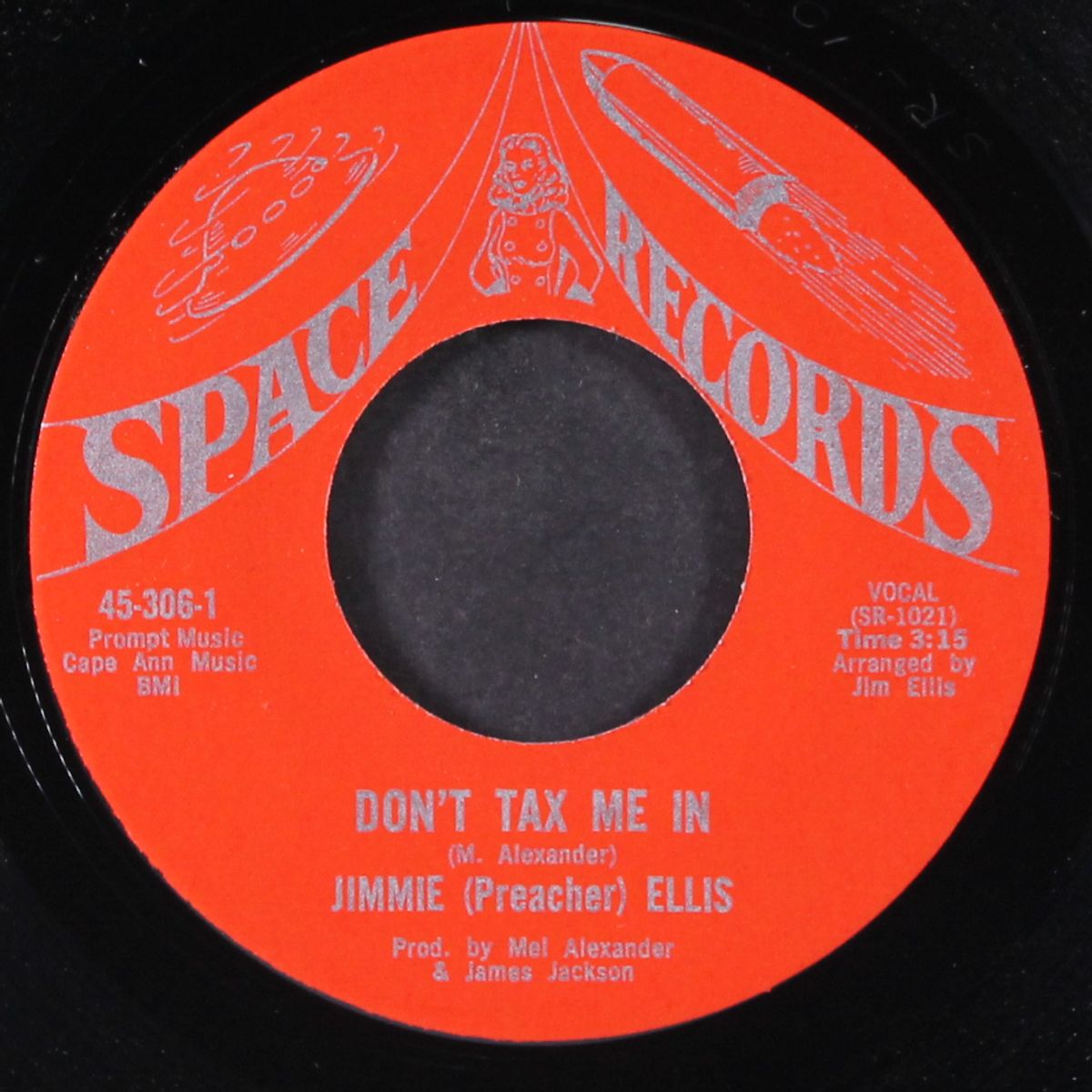 don't tax me in / trouble all over the land by JIMMIE (PREACHER) ELLIS