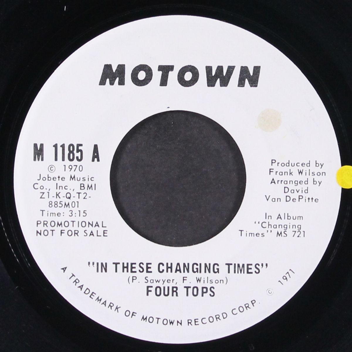 in these changing times / same by FOUR TOPS