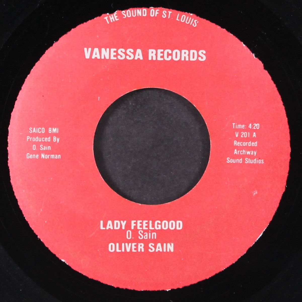 lady feelgood / cruisin' on sunset by OLIVER SAIN