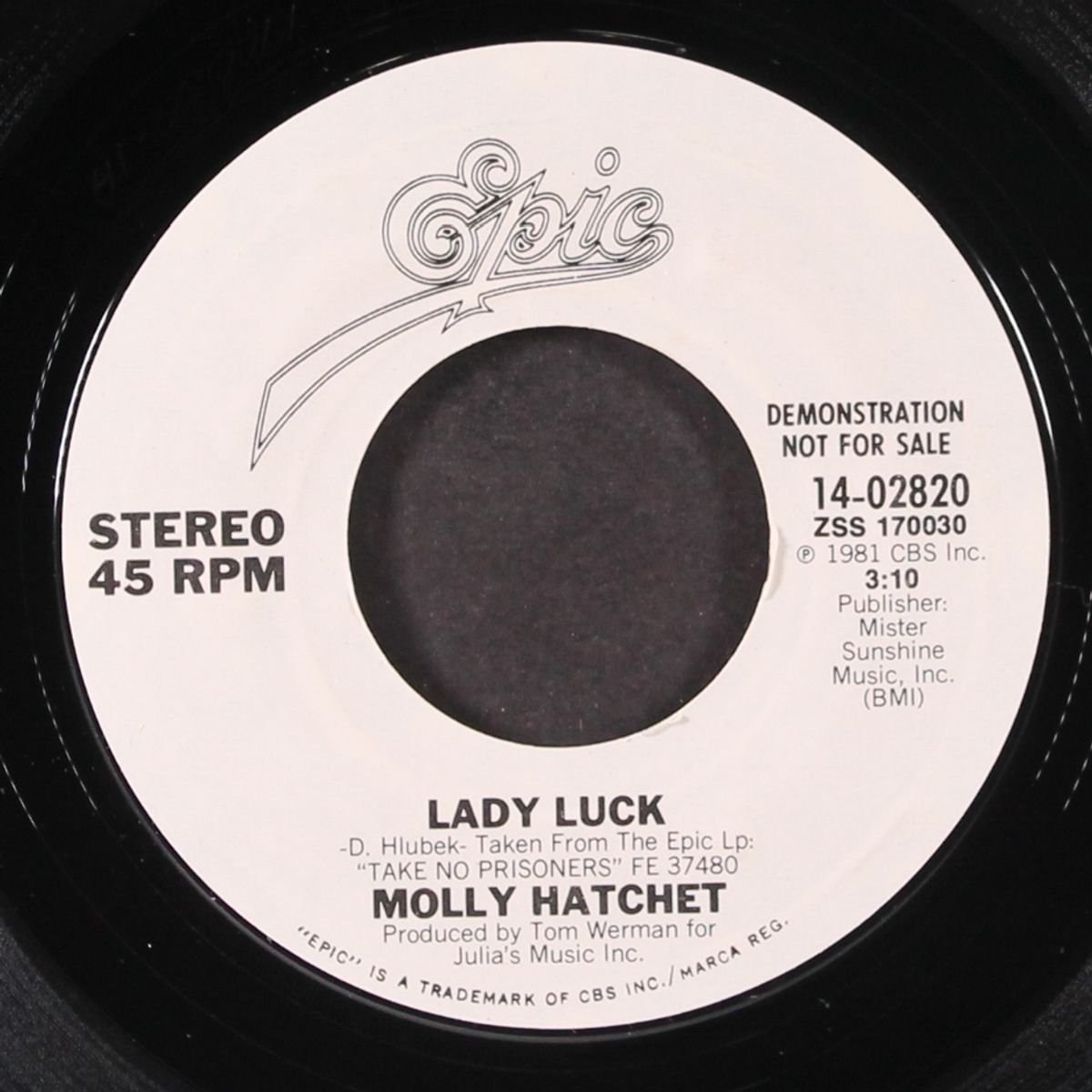 lady luck / same by MOLLY HATCHET