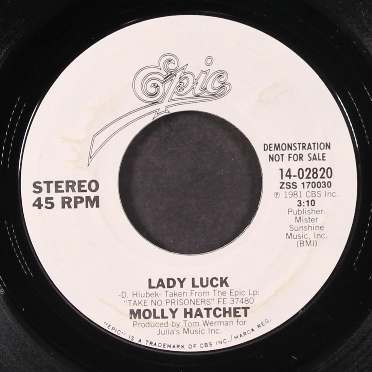 lady luck / same by MOLLY HATCHET