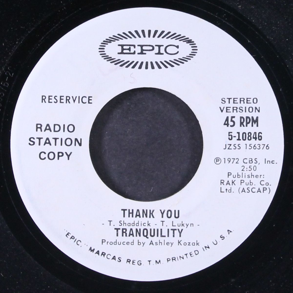 thank you / mono by TRANQUILITY