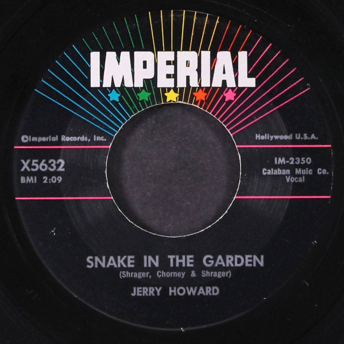snake in the garden / my every heartbeat by JERRY HOWARD