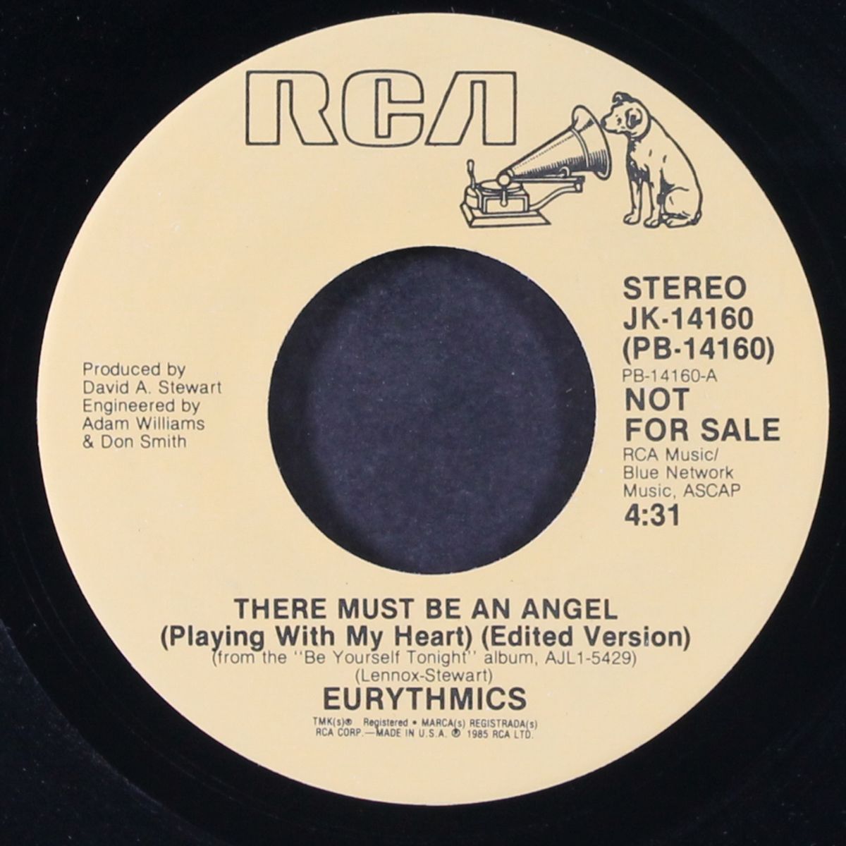 there must be an angel (edit) / same by EURYTHMICS