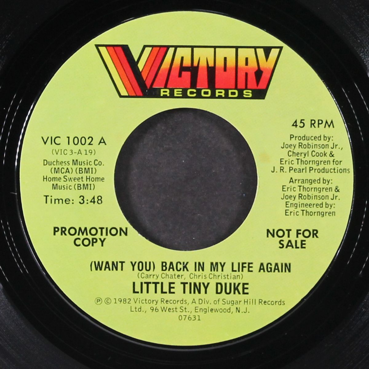 (want you) back in my life again / same by LITTLE TINY DUKE