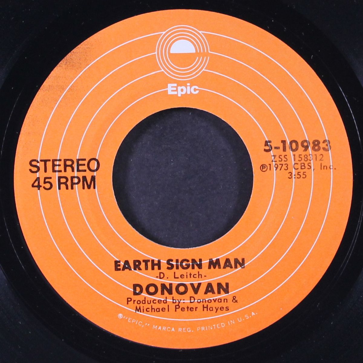earth sign man / i like you by DONOVAN