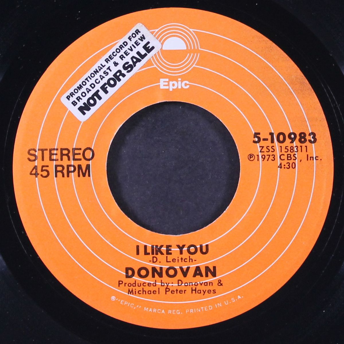 earth sign man / i like you by DONOVAN