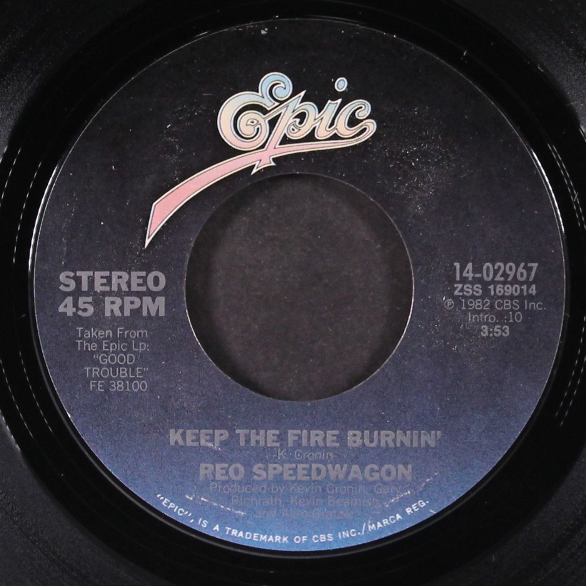 keep the fire burnin' / same by REO SPEEDWAGON