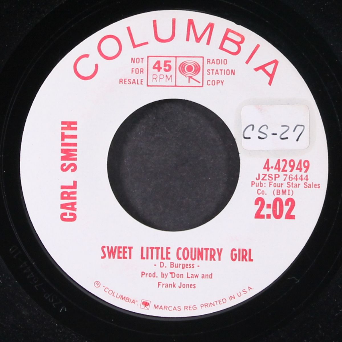 sweet little country girl by CARL SMITH
