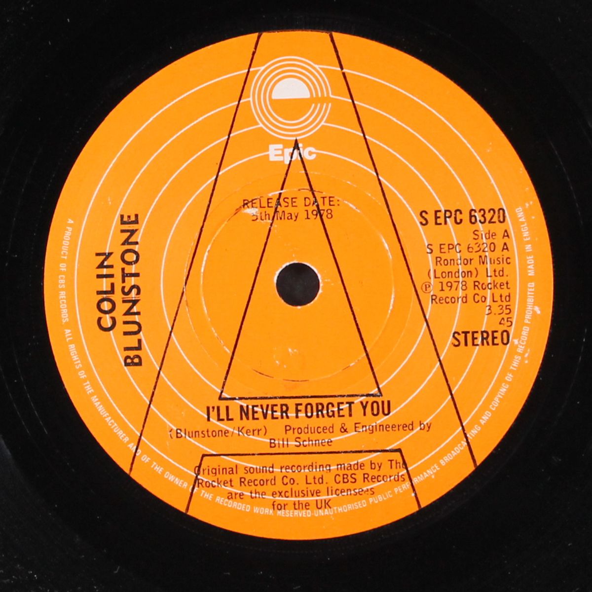 i'll never forget you by COLIN BLUNSTONE